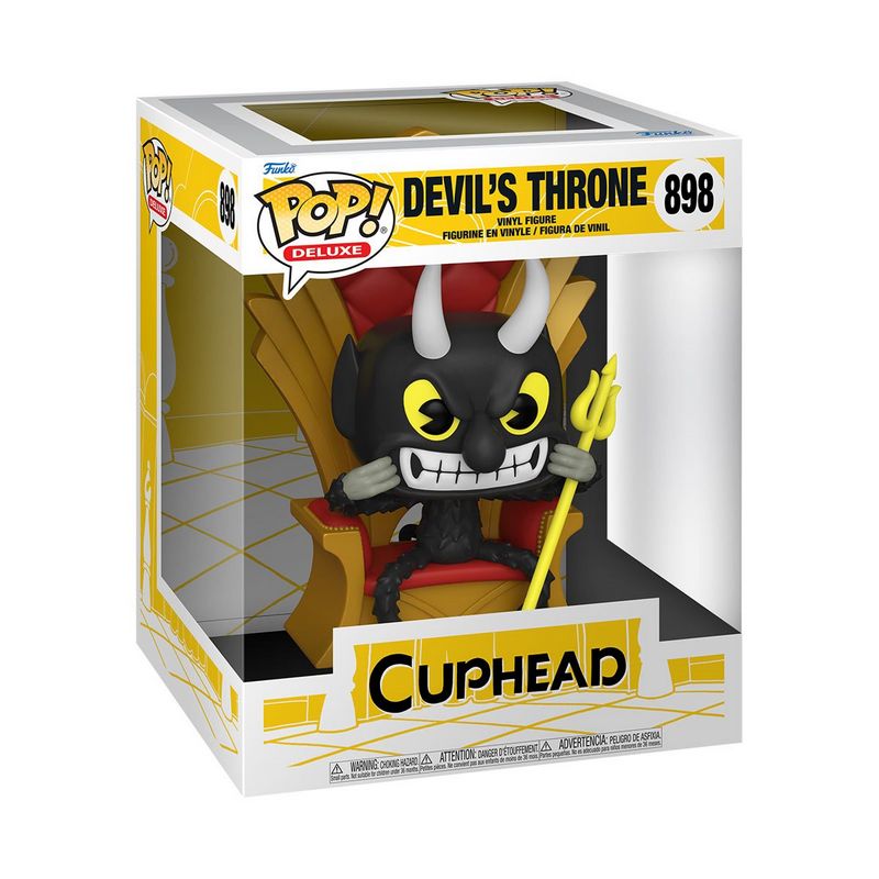 Фигурка Funko Pop Cuphead - Devil's Throne / Фанко Поп Капхед - Дьявол