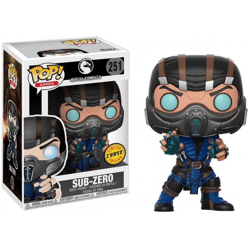 Фигурка Funko Pop Mortal Kombat X - Sub-Zero #21686C / Фанко Поп Мортал Комбат - Саб-Зиро