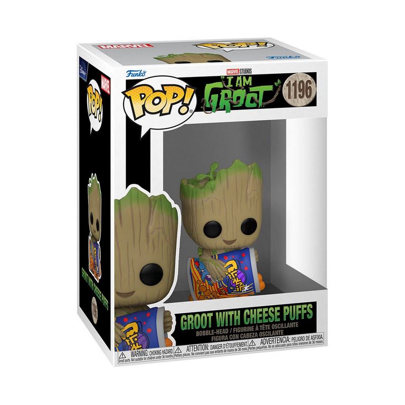 Фигурка Funko Pop I am Groot (with Cheese Puffs) / Фанко Поп Я есть Грут