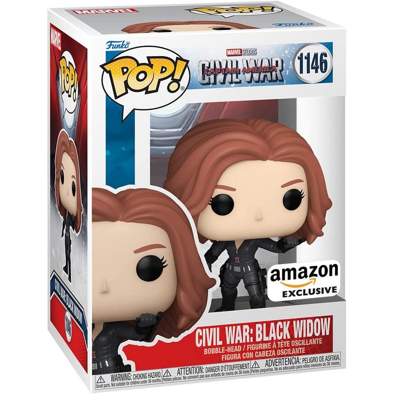 Funko Pop Captain America Civil War - Black Widow