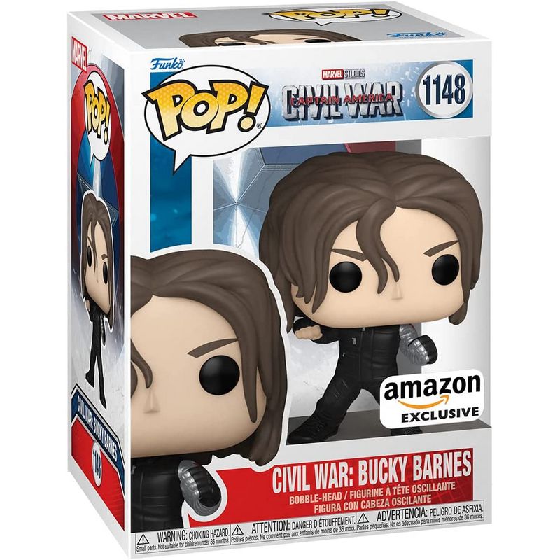Фигурка Funko Pop Captain America Civil War - Bucky Barnes / Фанко Поп Первый мститель - Баки Барнс