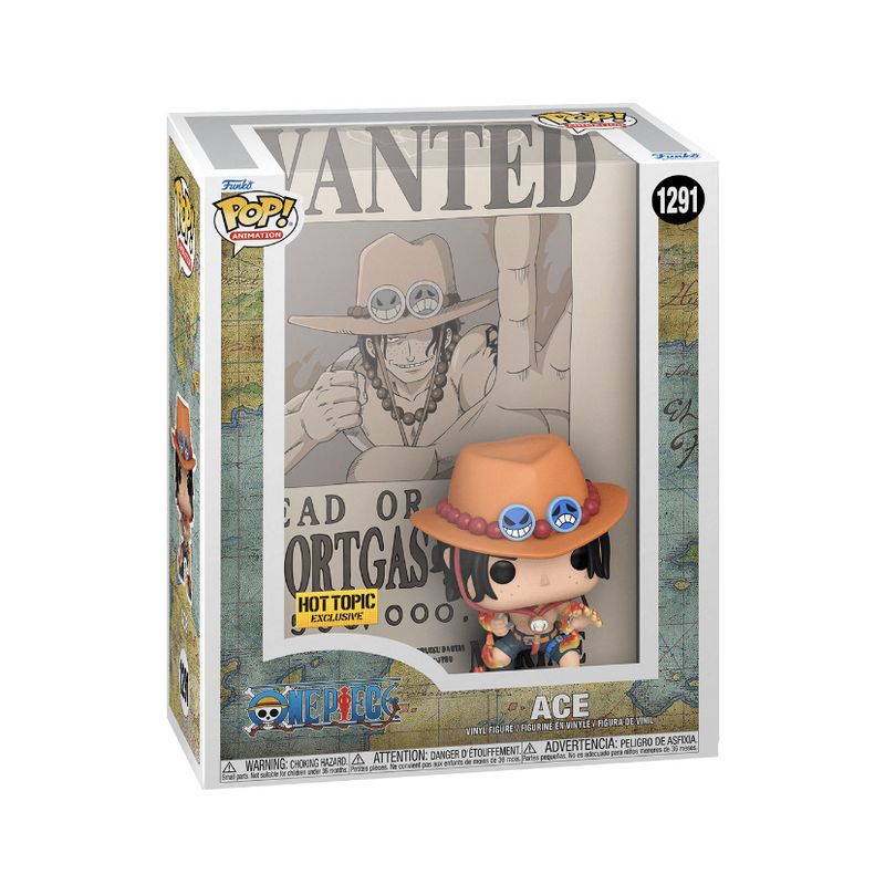 Фигурка Funko Pop Cover One Piece - Ace / Фанко Поп Большой куш - Эйс