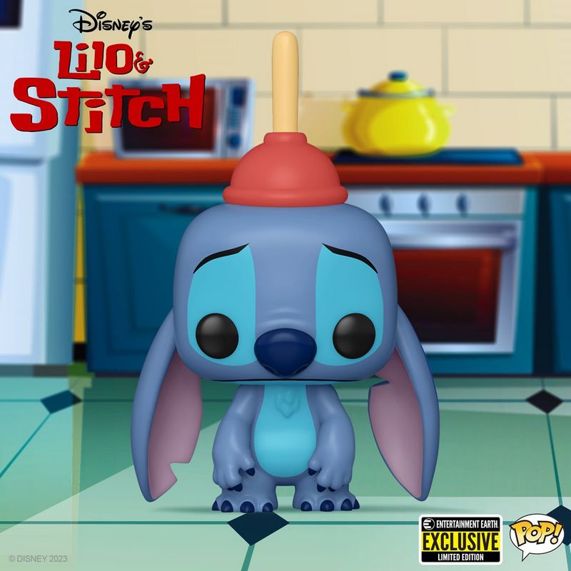 Фигурка Funko Pop Lilo and Stitch (with Plunger) / Фанко Поп Лило и Стич