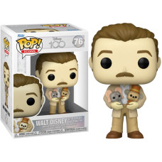 Фигурка Funko Pop Disney 100 - Walt with Dumbo and Timothy NOMINT / Фанко Поп Уолт Дисней 