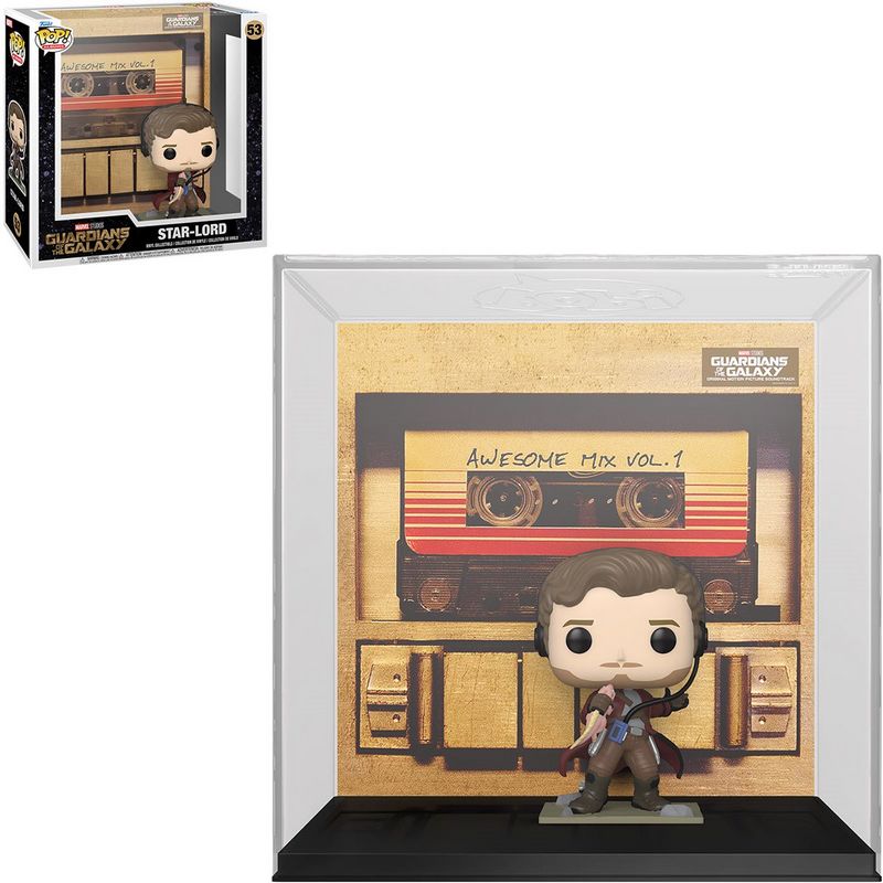 Фигурка Funko Pop Albums Guardians of the Galaxy - Star-Lord / Фанко Поп Стражи Галактики - Звёздный Лорд