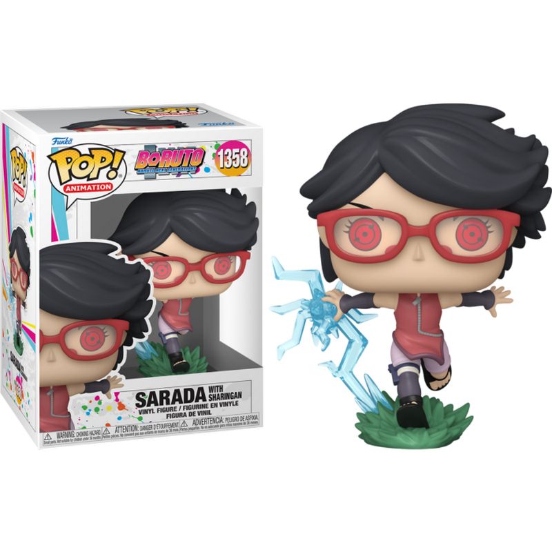 Фигурка Funko Pop Boruto - Sarada with Sharingan #61387 / Фанко Поп Боруто - Сарада