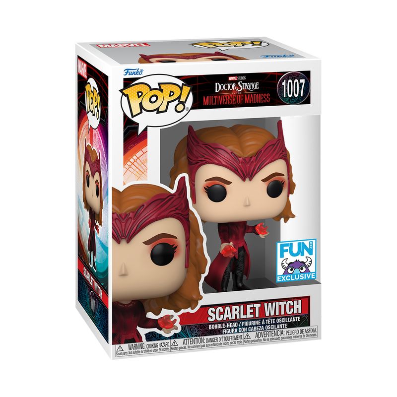 Фигурка Funko Pop Doctor Strange in the Multiverse of Madness - Scarlet Witch #69438 / Фанко Поп Доктор Стрэндж - Алая Ведьма
