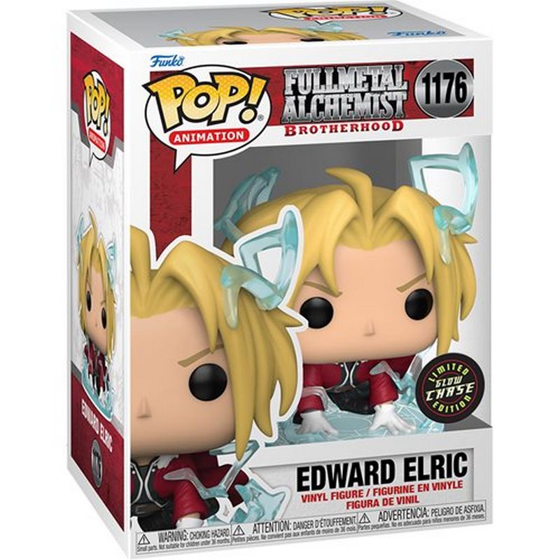 Фигурка Funko Pop Fullmetal Alchemist - Edward Elric #57737C / Фанко Поп Стальной алхимик - Эдвард Элрик