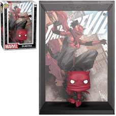 Фигурка Funko Pop Cover Daredevil - Elektra / Фанко Поп Сорвиголова - Электра