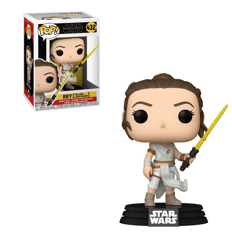 Фигурка Funko Pop Star Wars - Rey (Yellow Lightsaber) / Фанко Поп Звёздные войны - Рей