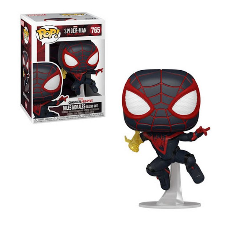 Фігурка Funko Pop Spider-Man Miles Morales Game (Classic Suit) / Фанко Поп Людина-павук Майлз Моралес