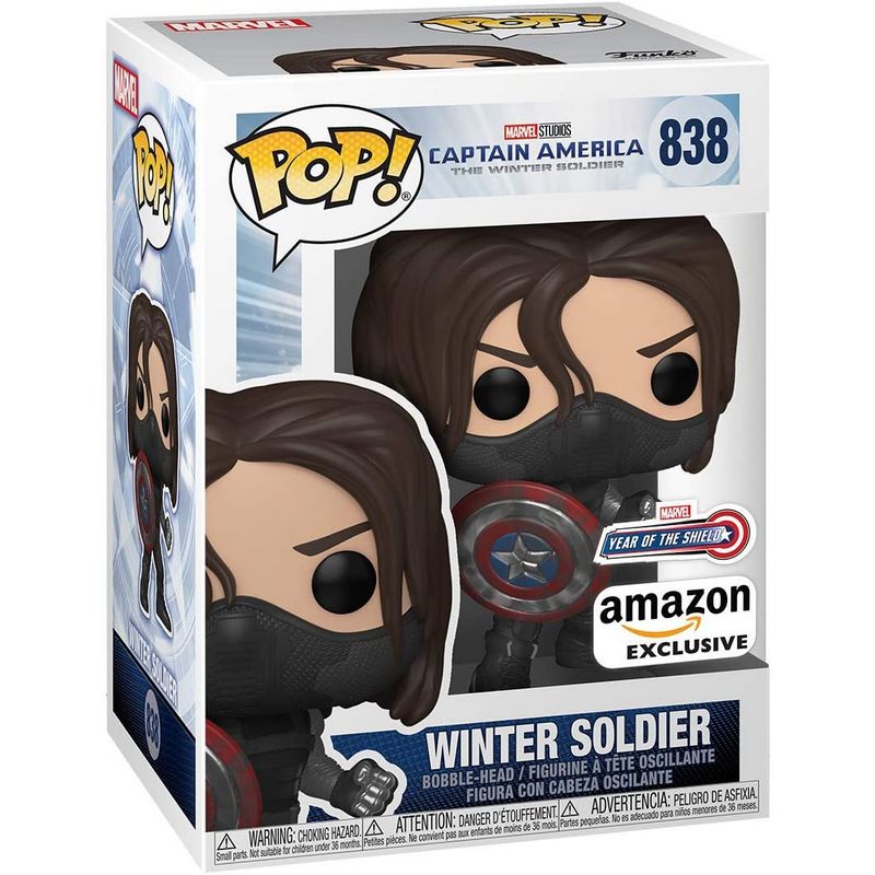 Фігурка Funko Pop Year of the Shield Captain America - Winter Soldier NOMINT / Фанко Поп Капітан Америка - Зимовий солдат