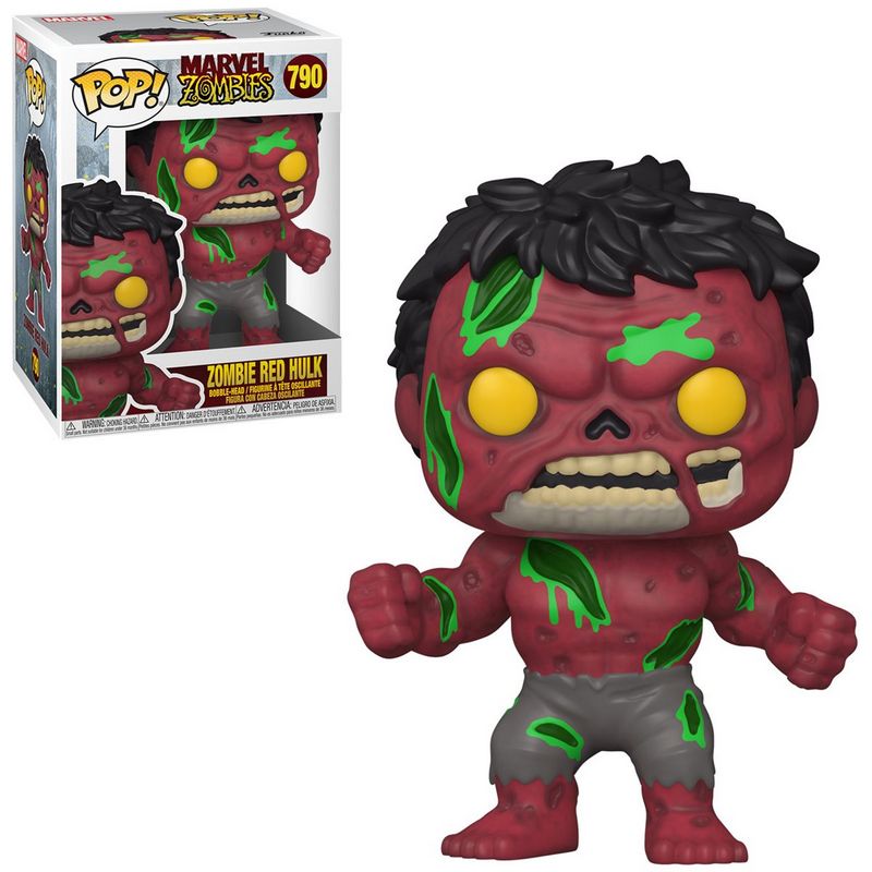 Фигурка Funko Pop Marvel Zombies - Red Hulk / Фанко Поп Зомби Красный Халк