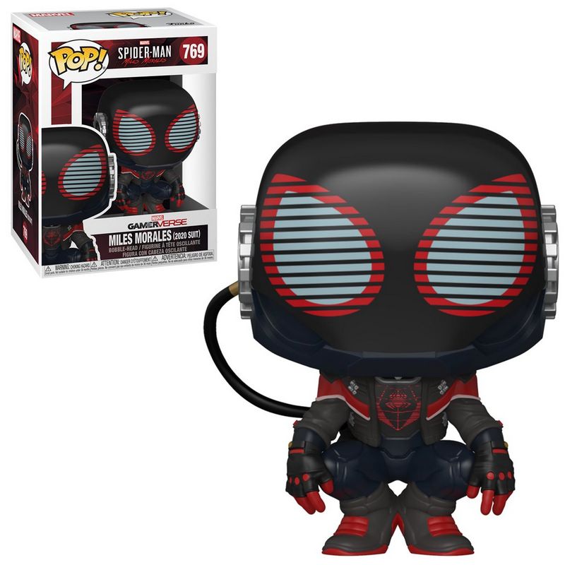Фігурка Funko Pop Spider-Man Miles Morales Game (2020 Suit) / Фанко Поп Людина-павук Майлз Моралес