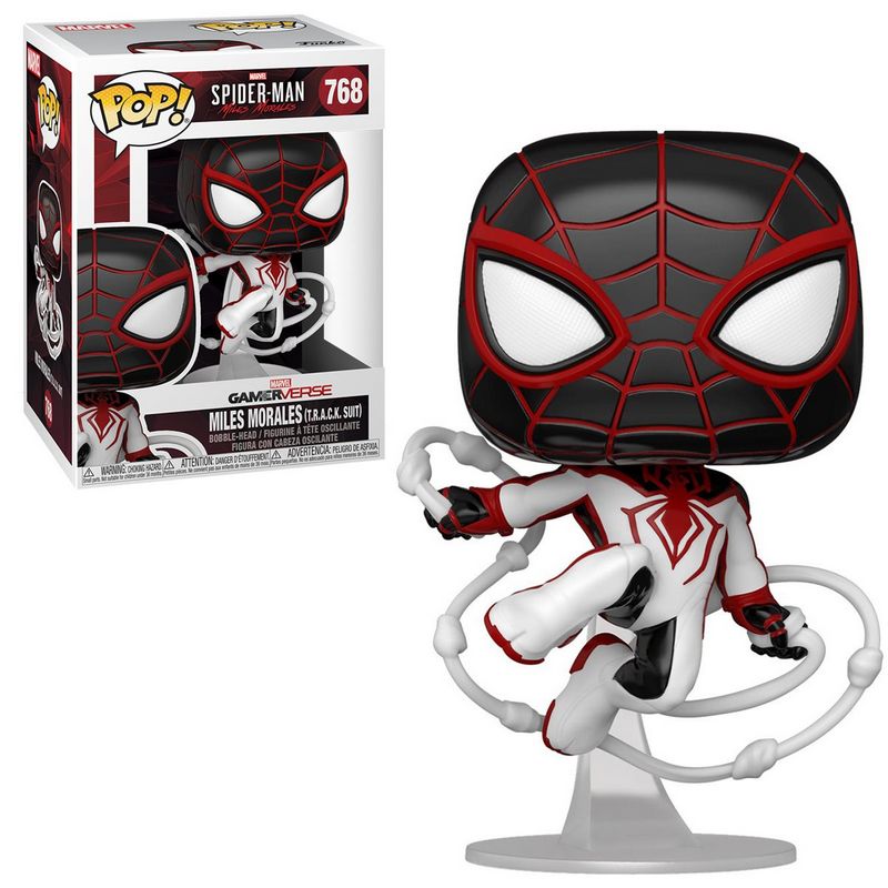 Фігурка Funko Pop Spider Man Miles Morales Game (Track Suit) / Фанко Поп Людина-павук Майлз Моралес