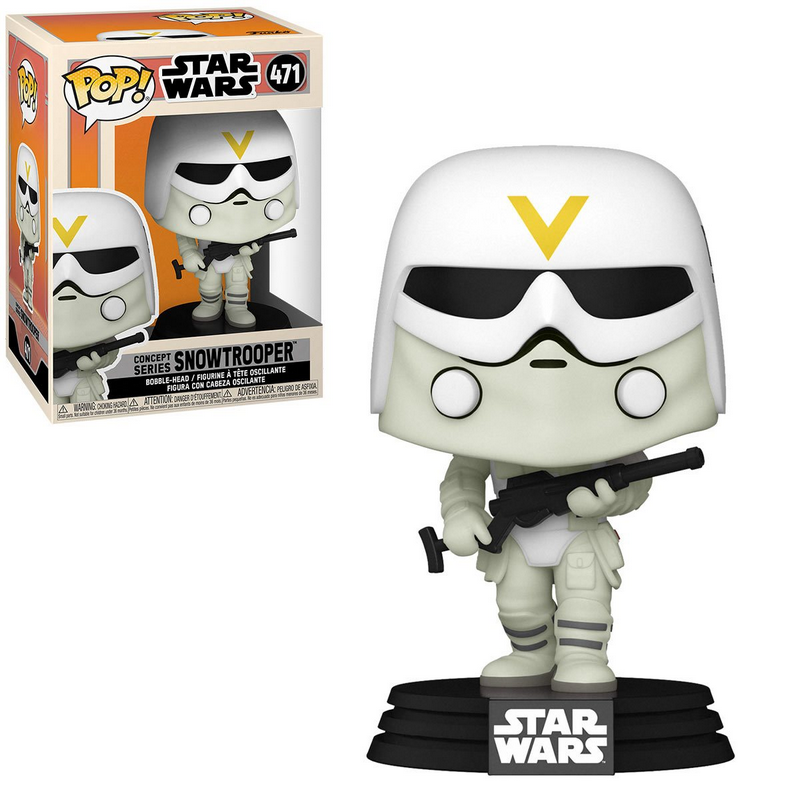 Фигурка Funko Pop Star Wars Concept - Snowtrooper / Фанко Поп Звёздные войны - Снежный штурмовик