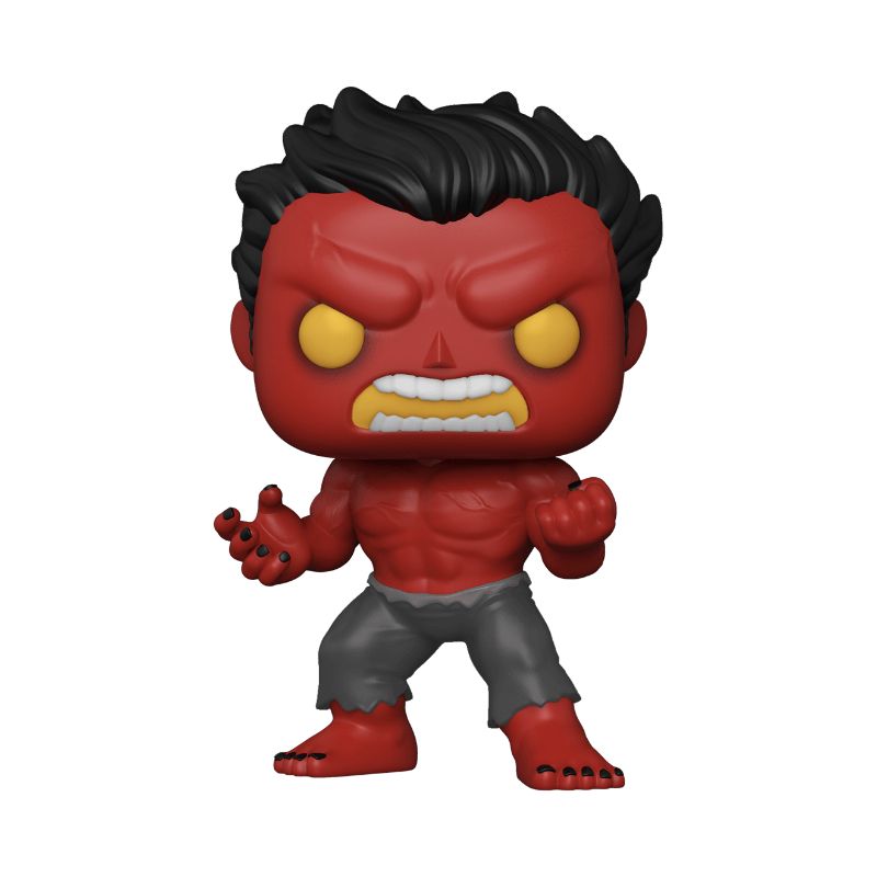 Фигурка Funko Pop Marvel - Red Hulk / Фанко Поп Красный Халк