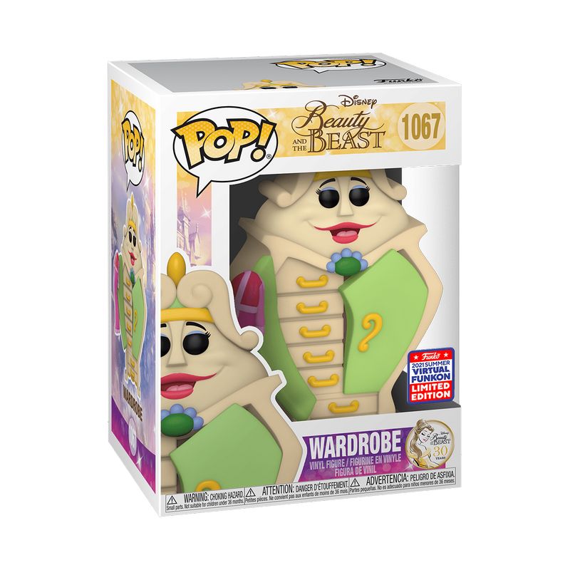Фигурка Funko Pop Beauty and the Beast 30th - Wardrobe / Фанко Поп Красавица и чудовище - Гардероб