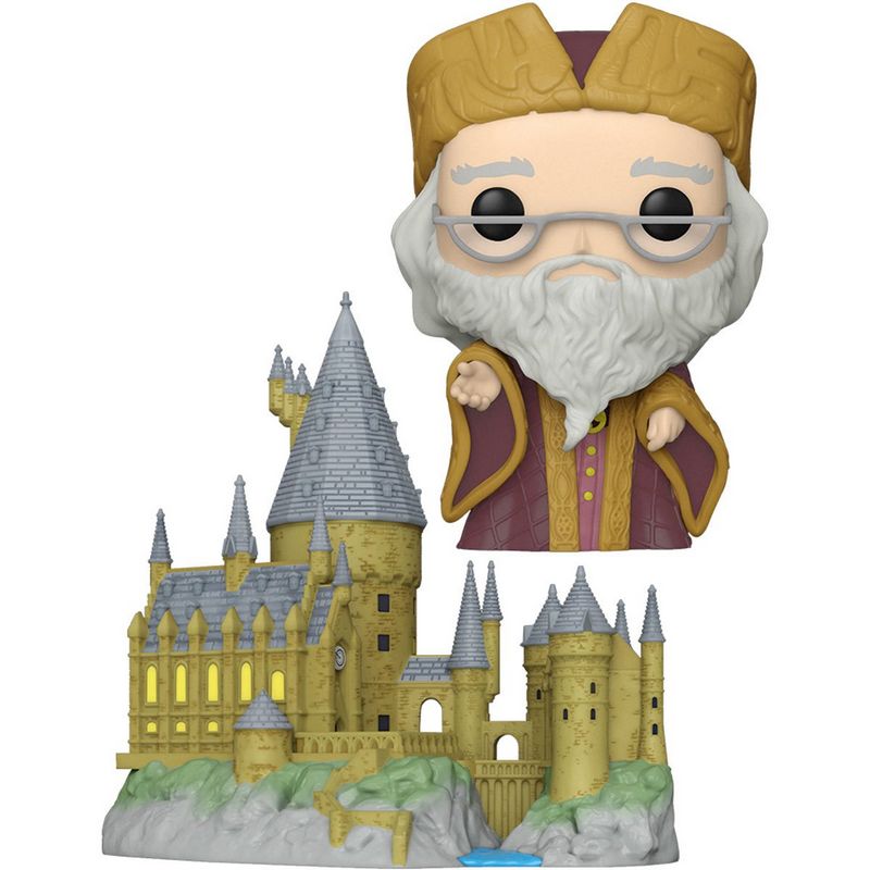 Фигурка Funko Pop Harry Potter (The Sorcerer's Stone) - Albus Dumbledore with Hogwarts / Фанко Поп Гарри Поттер - Альбус Дамблдор
