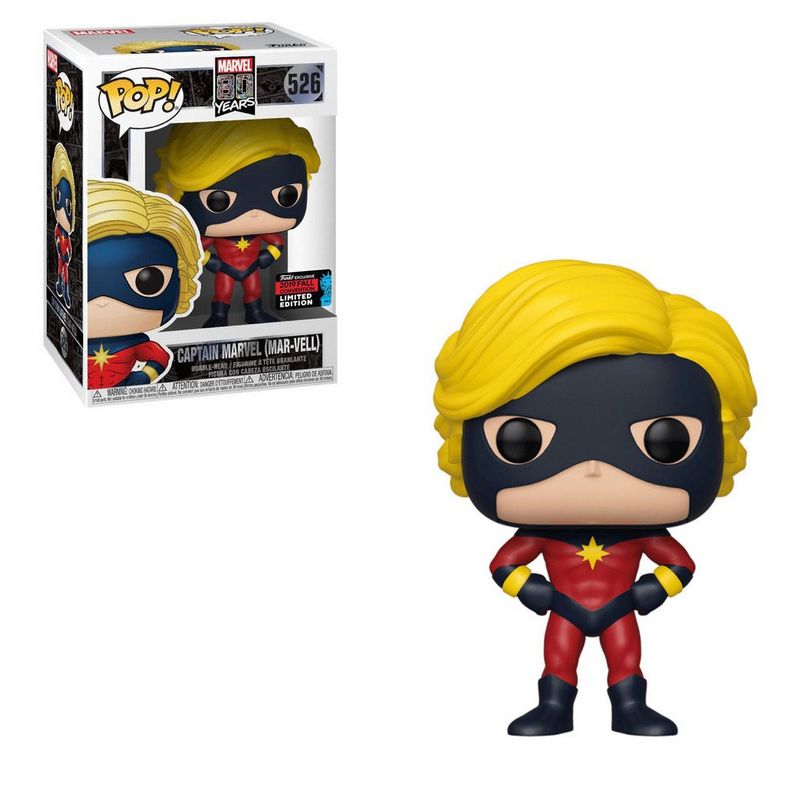 Фигурка Funko Pop Marvel 80th - Captain Marvel (Mar-Vell) / Фанко Поп Капитан Марвел (Мар-Велл)
