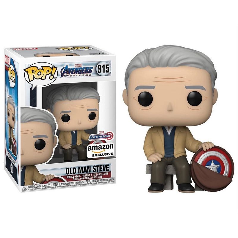 Фигурка Funko Pop Year of the Shield Avengers Endgame - Old Man Steve / Фанко Поп Мстители - Стив