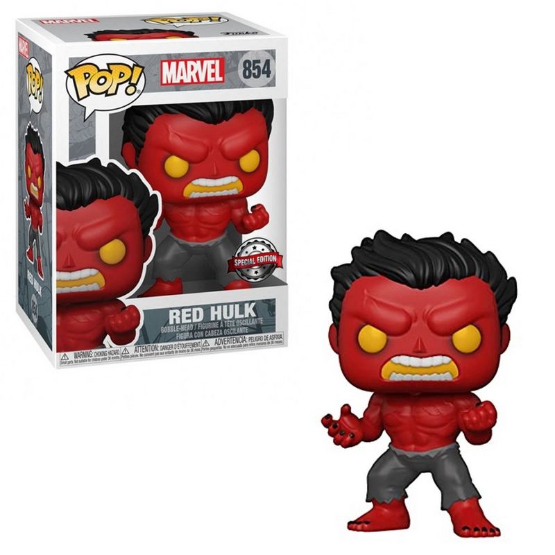 Фигурка Funko Pop Marvel - Red Hulk #55084EU / Фанко Поп Красный Халк