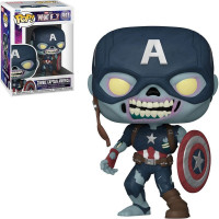 Фігурка Funko Pop What if? - Zombie Captain America / Фанко Піп Що якщо? - Зомбі Капітан Америка