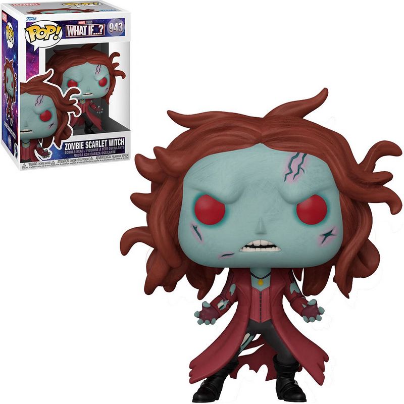 Фигурка Funko Pop What if? - Zombie Scarlet Witch / Фанко Поп Что если? - Зомби Алая Ведьма