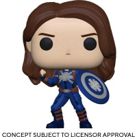 Фігурка Funko Pop What if? - Captain Carter (Stealth) / Фанко Піп Що якщо? - Капітан Картер