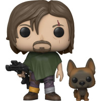 Фигурка Funko Pop Walking Dead - Daryl Dixon with Dog / Фанко Поп Ходячие мертвецы - Дерил Диксон