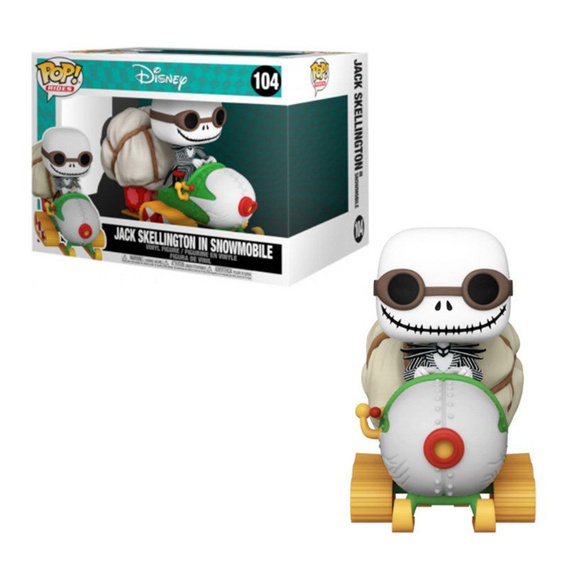 Фігурка Funko Pop Nightmare Before Christmas - Jack Skellington in Snowmobile / Фанко Поп Кошмар перед Різдвом - Джек Скеллінгтон