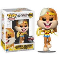 Фигурка Funko Pop Looney Tunes 80th - Lola Bunny as Wonder Woman #51735EU / Фанко Поп Луни Тюнс - Лола Банни
