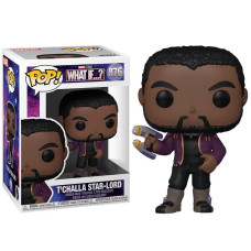 Фигурка Funko Pop What if? - T'Challa Star-Lord #56118EU / Фанко Поп Что если? - Т'Чалла (Звёздный Лорд)