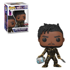 Фигурка Funko Pop What if? - King Killmonger #56264EU / Фанко Поп Что если? - Киллмонгер