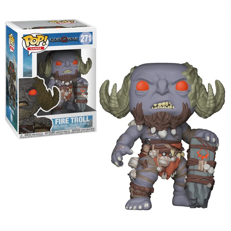 Фигурка Funko Pop God of War - Fire Troll / Фанко Поп Бог войны - Тролль