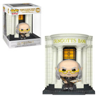 Фигурка Funko Pop Harry Potter (Diagon Alley) - Gringotts Head Goblin with Bank Deluxe #58126EU / Фанко Поп Гарри Поттер