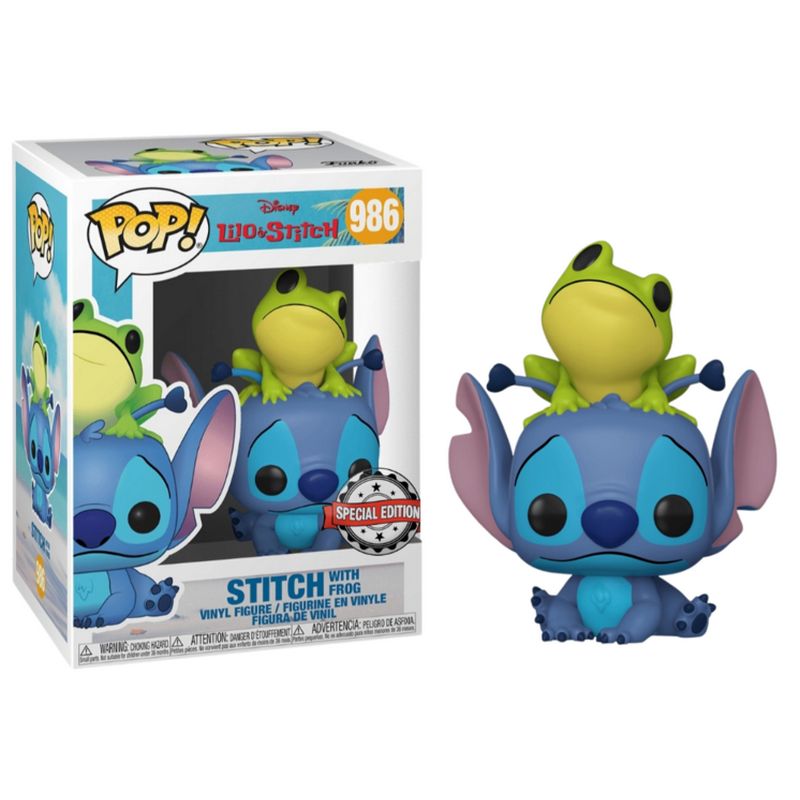 Фигурка Funko Pop Lilo and Stitch (with Frog) #51795SE / Фанко Поп Лило и Стич