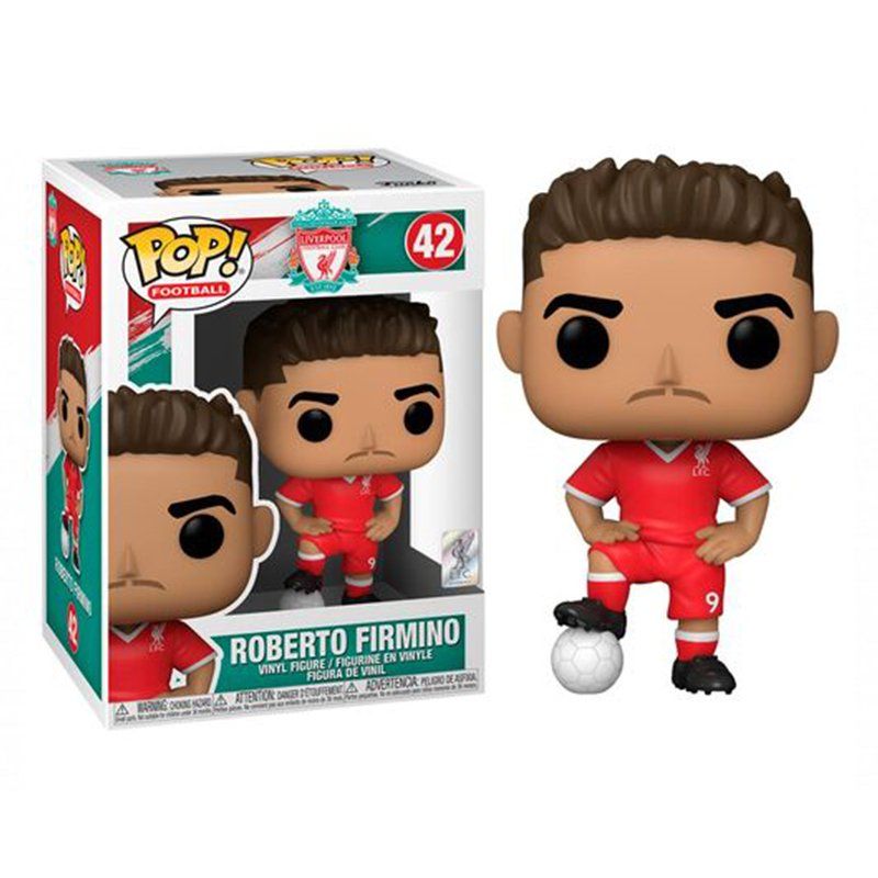Фигурка Funko Pop Football Liverpool - Roberto Firmino #52174 / Фанко Поп Ливерпуль - Роберто Фирмино