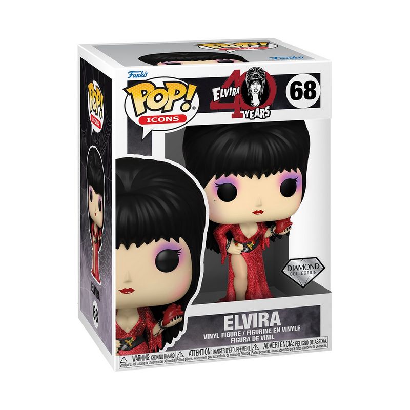 Фігурка Funko Pop Elvira Mistress of the Dark 40th / Фанко Поп Ельвіра - володарка пітьми