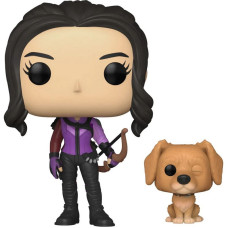 Фигурка Funko Pop Hawkeye - Kate Bishop with Lucky the Pizza Dog / Фанко Поп Соколиный Глаз - Кейт Бишоп