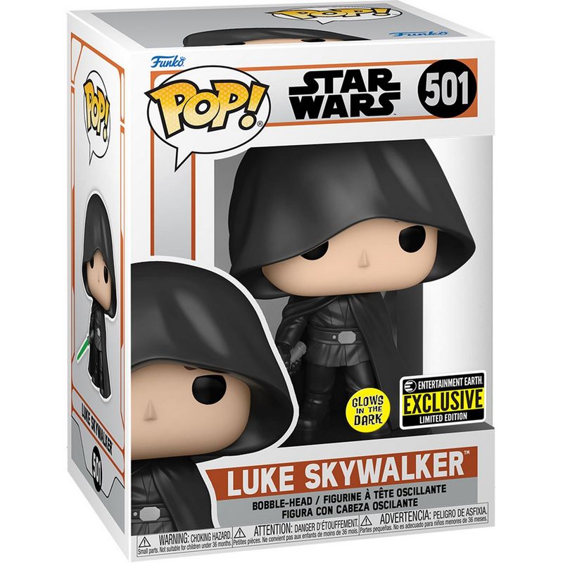 Фигурка Funko Pop Star Wars Mandalorian - Luke Skywalker / Фанко Поп Мандалорец - Люк Скайуокер
