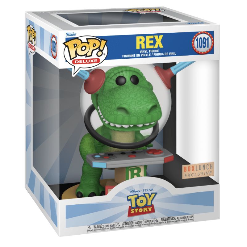 Фигурка Funko Pop Toy Story - Rex Deluxe / Фанко Поп История игрушек - Рекс