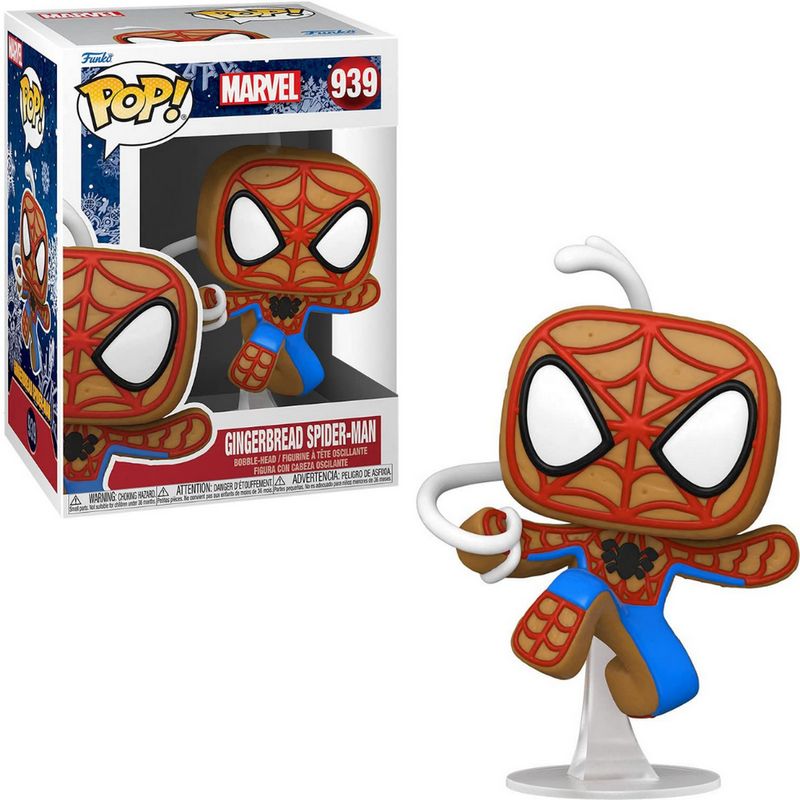 Фігурка Funko Pop Marvel Holiday - Gingerbread Spider-Man / Фанко Поп Людина-павук