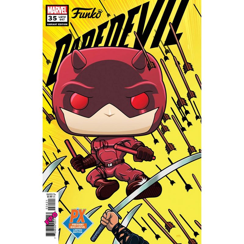 Фігурка Funko Pop Marvel - Daredevil (Comic Bundle) / Фанко Поп