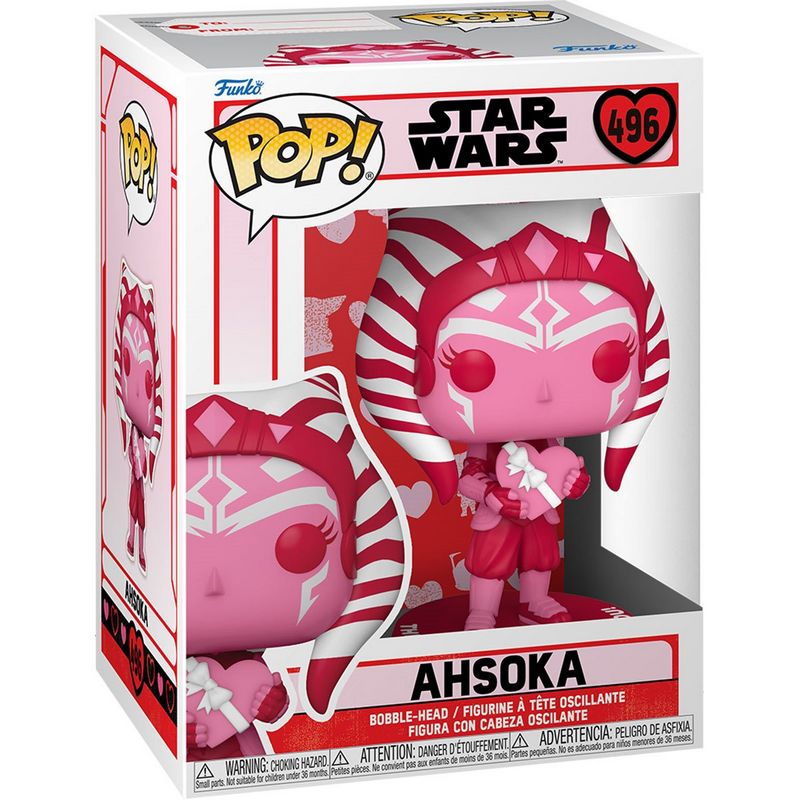 Фигурка Funko Pop Star Wars Valentines - Ahsoka / Фанко Поп Звёздные войны - Асока