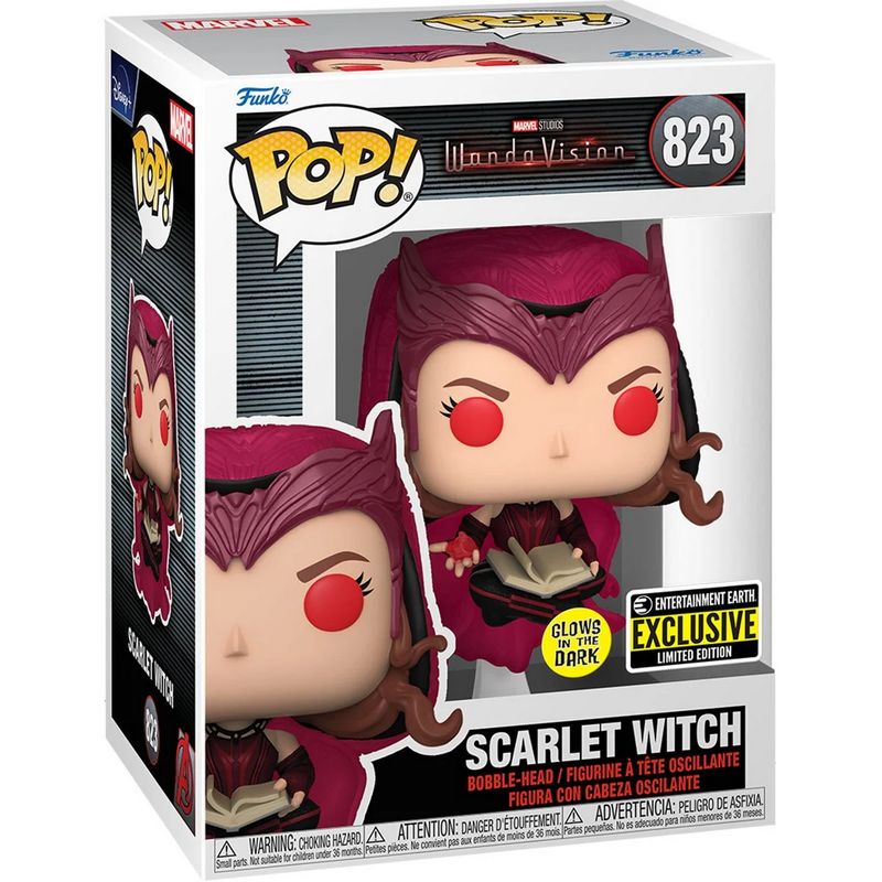 Фигурка Funko Pop WandaVision - Scarlet Witch #62345 / Фанко Поп ВандаВижен - Алая Ведьма