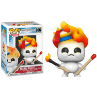 Фигурка Funko Pop Ghostbusters 2021 - Mini Puft (on Fire) / Фанко Поп Охотники за привидениями - Зефирный Человечек
