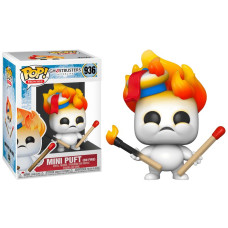 Фигурка Funko Pop Ghostbusters 2021 - Mini Puft (on Fire) / Фанко Поп Охотники за привидениями - Зефирный Человечек