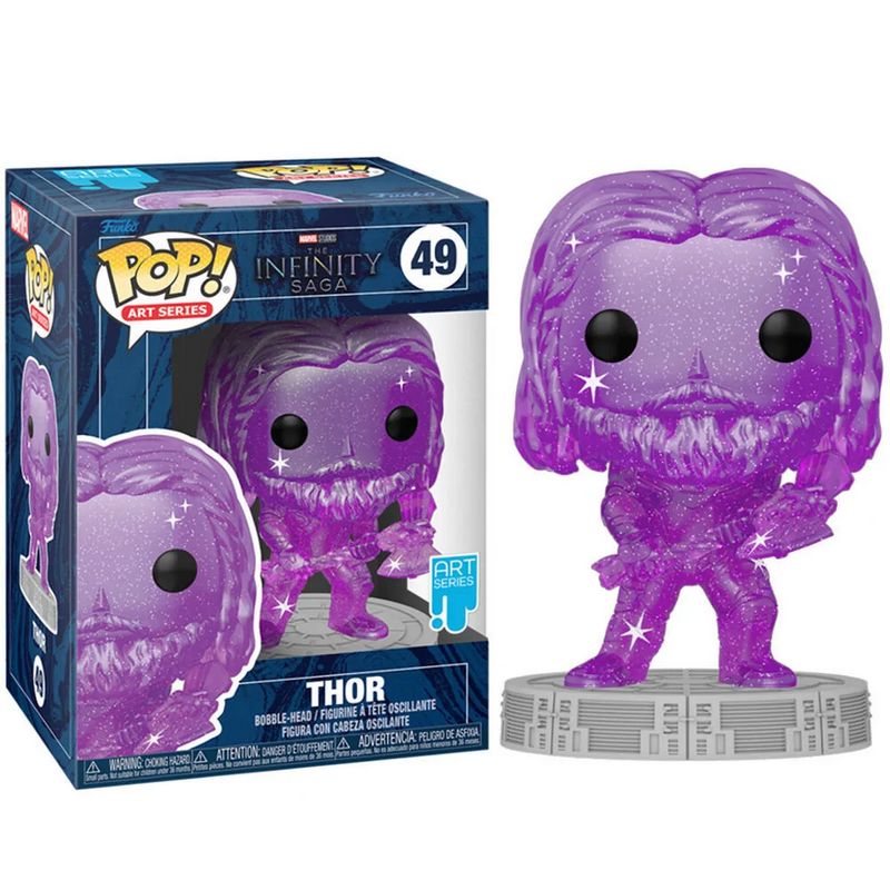 Фигурка Funko Pop Art Series Avengers Infinity Saga - Thor / Фанко Поп Мстители - Тор