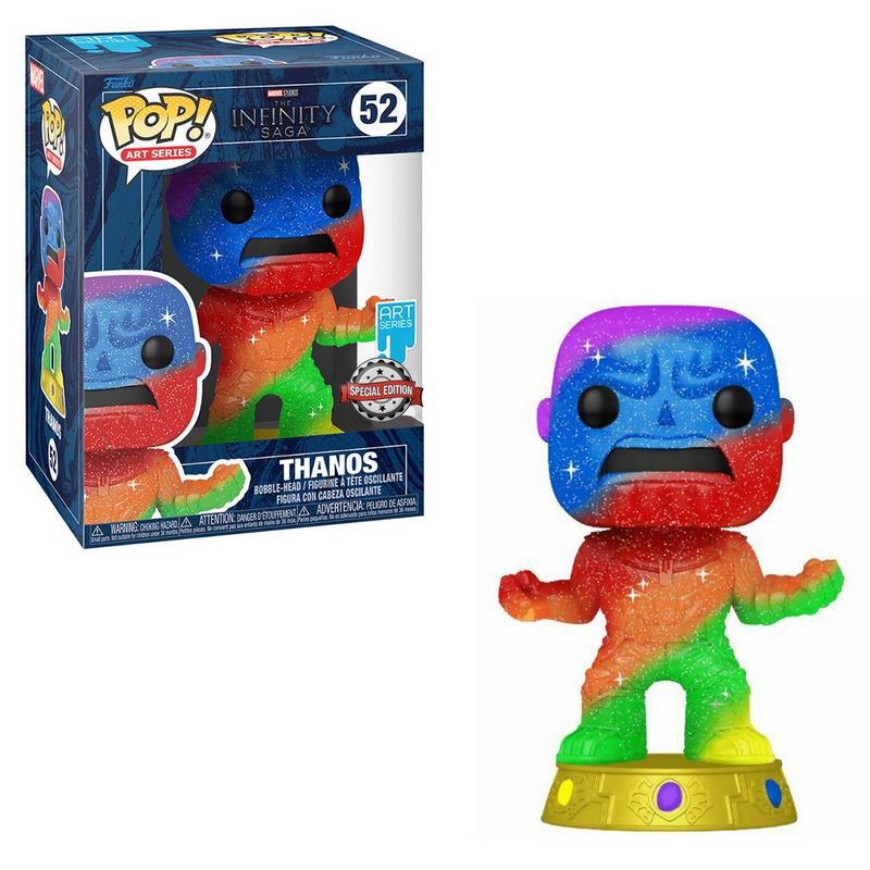 Фигурка Funko Pop Art Series Avengers Infinity Saga - Thanos #58245EU / Фанко Поп Мстители - Танос